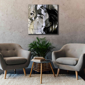 'Face In The Wall 2' by Karen Smith Giclee Canvas Wall Art,37x37