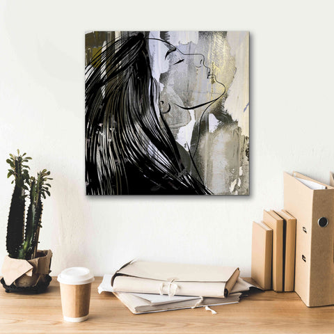 Image of 'Face In The Wall 1' by Karen Smith Giclee Canvas Wall Art,18x18