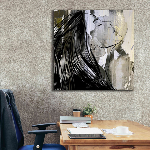 Image of 'Face In The Wall 1' by Karen Smith Giclee Canvas Wall Art,37x37