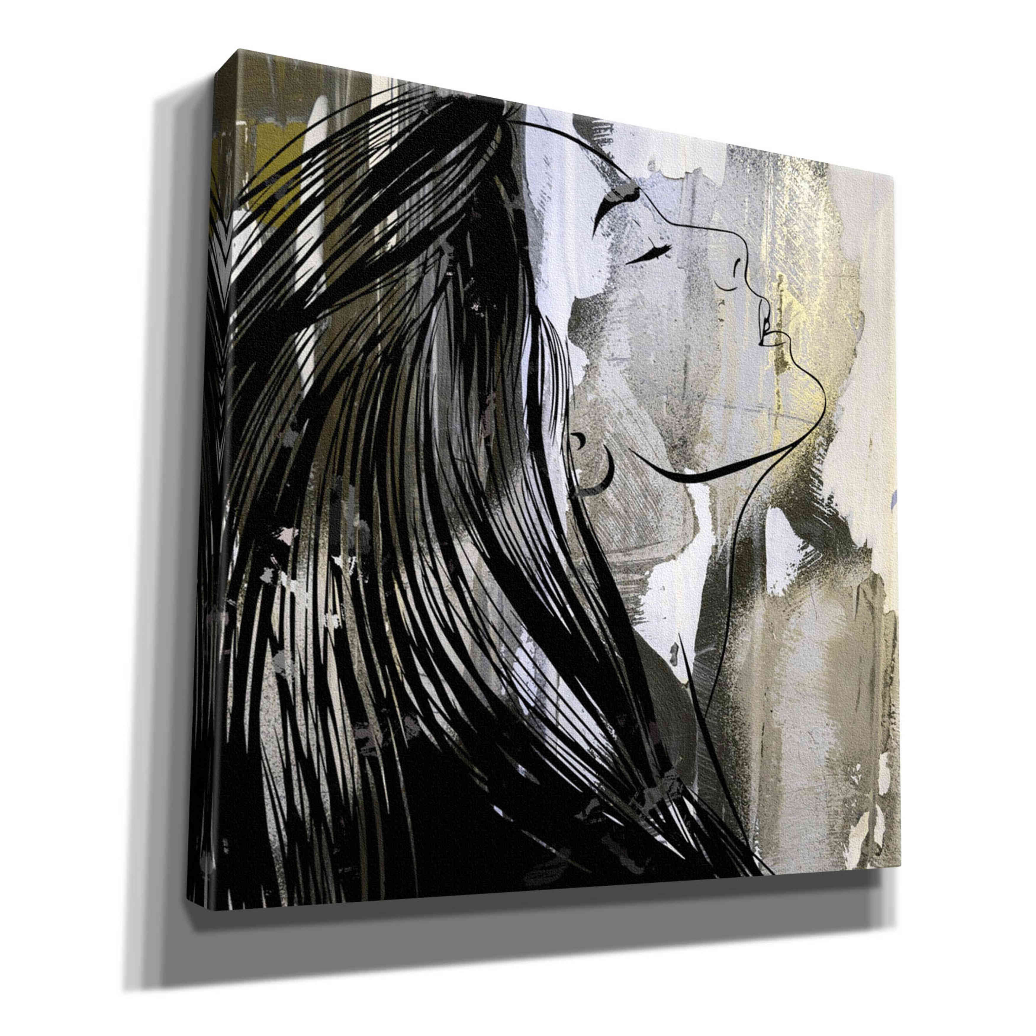 'Face In The Wall 1' by Karen Smith Giclee Canvas Wall Art