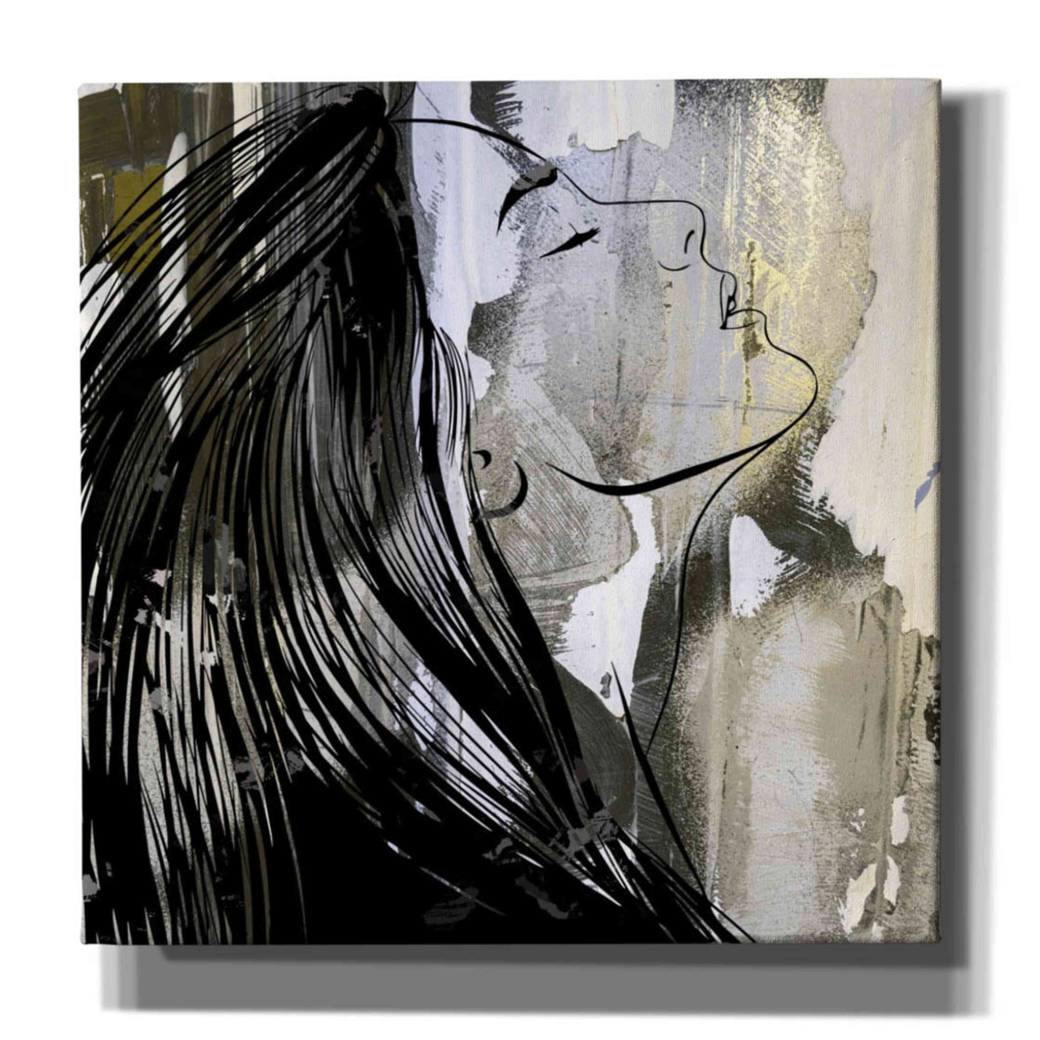 'Face In The Wall 1' by Karen Smith Giclee Canvas Wall Art