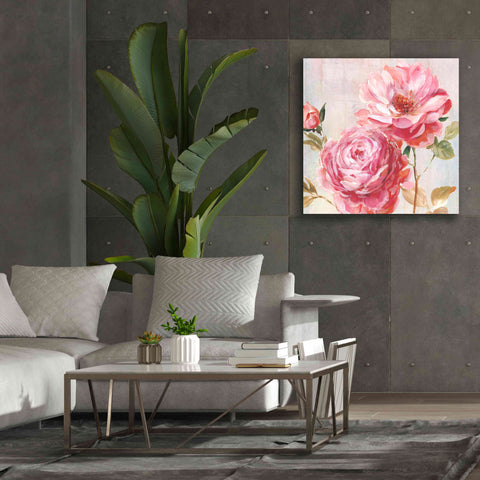 Image of 'Petal Paint 2' by Karen Smith Giclee Canvas Wall Art,37x37