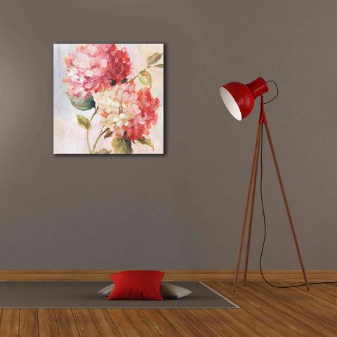 Image of 'Petal Paint 1' by Karen Smith Giclee Canvas Wall Art,26x26