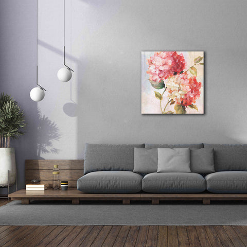 Image of 'Petal Paint 1' by Karen Smith Giclee Canvas Wall Art,37x37