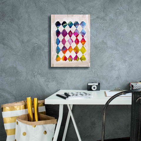 Image of 'Diamond Palette 2' by Karen Smith Giclee Canvas Wall Art,12x16