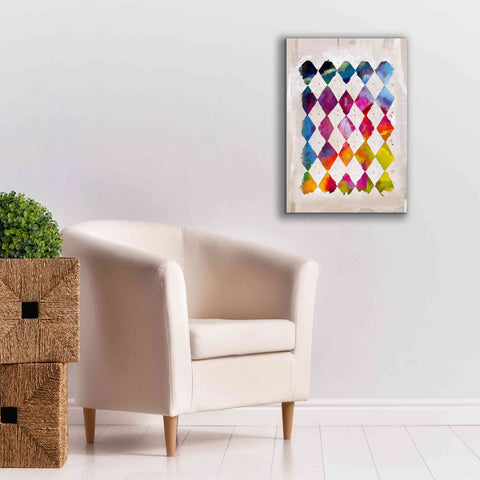Image of 'Diamond Palette 2' by Karen Smith Giclee Canvas Wall Art,18x26