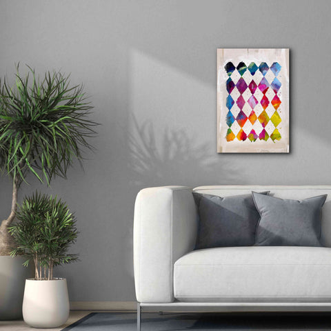 Image of 'Diamond Palette 2' by Karen Smith Giclee Canvas Wall Art,18x26