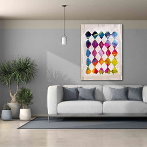 'Diamond Palette 2' by Karen Smith Giclee Canvas Wall Art,40x54