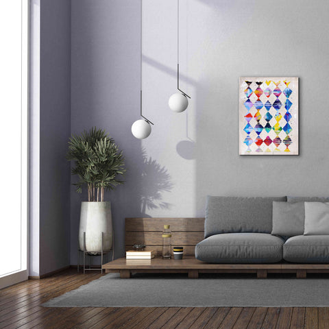 Image of 'Diamond Palette 1' by Karen Smith Giclee Canvas Wall Art,26x34