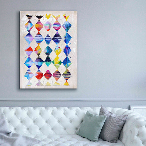 Image of 'Diamond Palette 1' by Karen Smith Giclee Canvas Wall Art,40x54