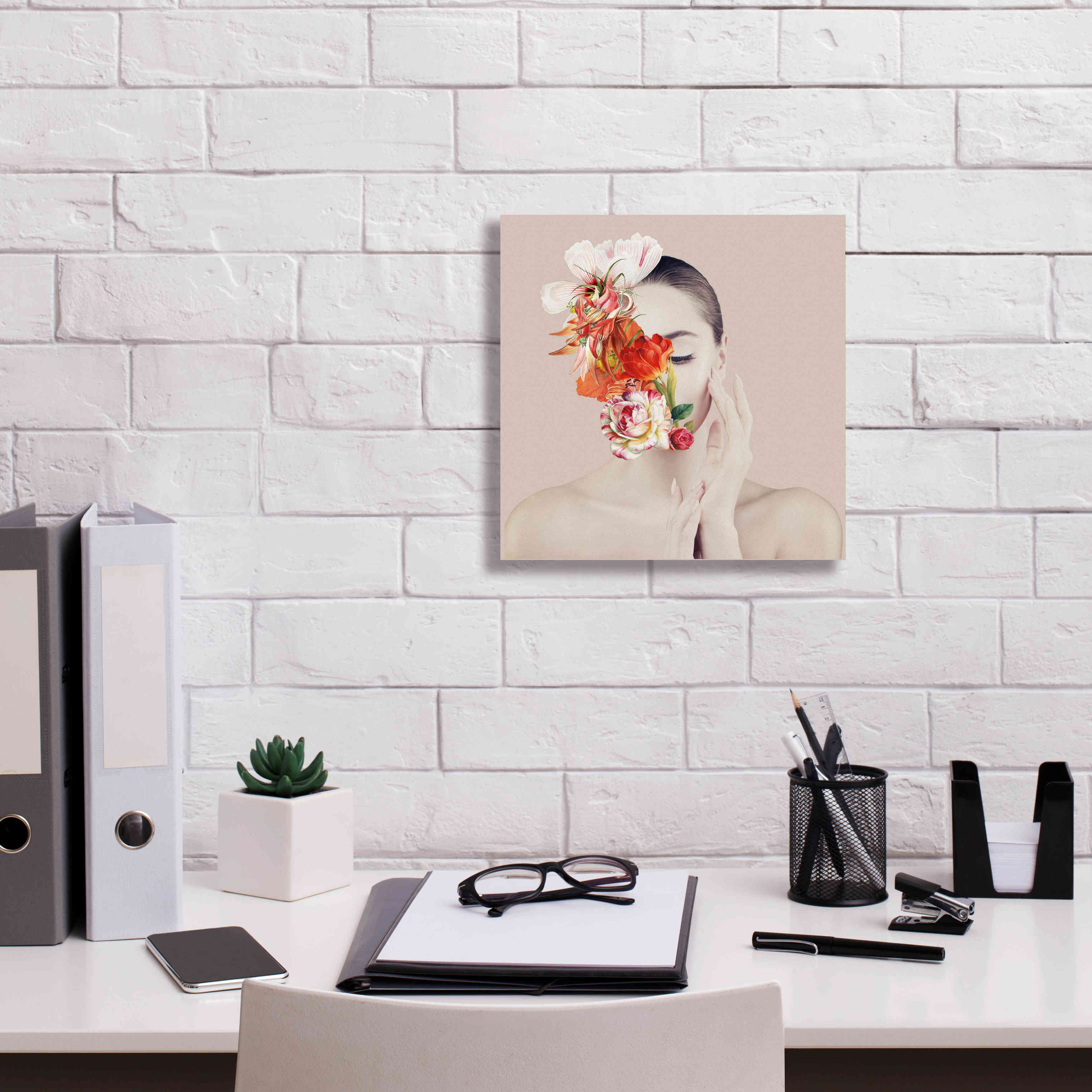 'Flora' by Karen Smith Giclee Canvas Wall Art,12x12