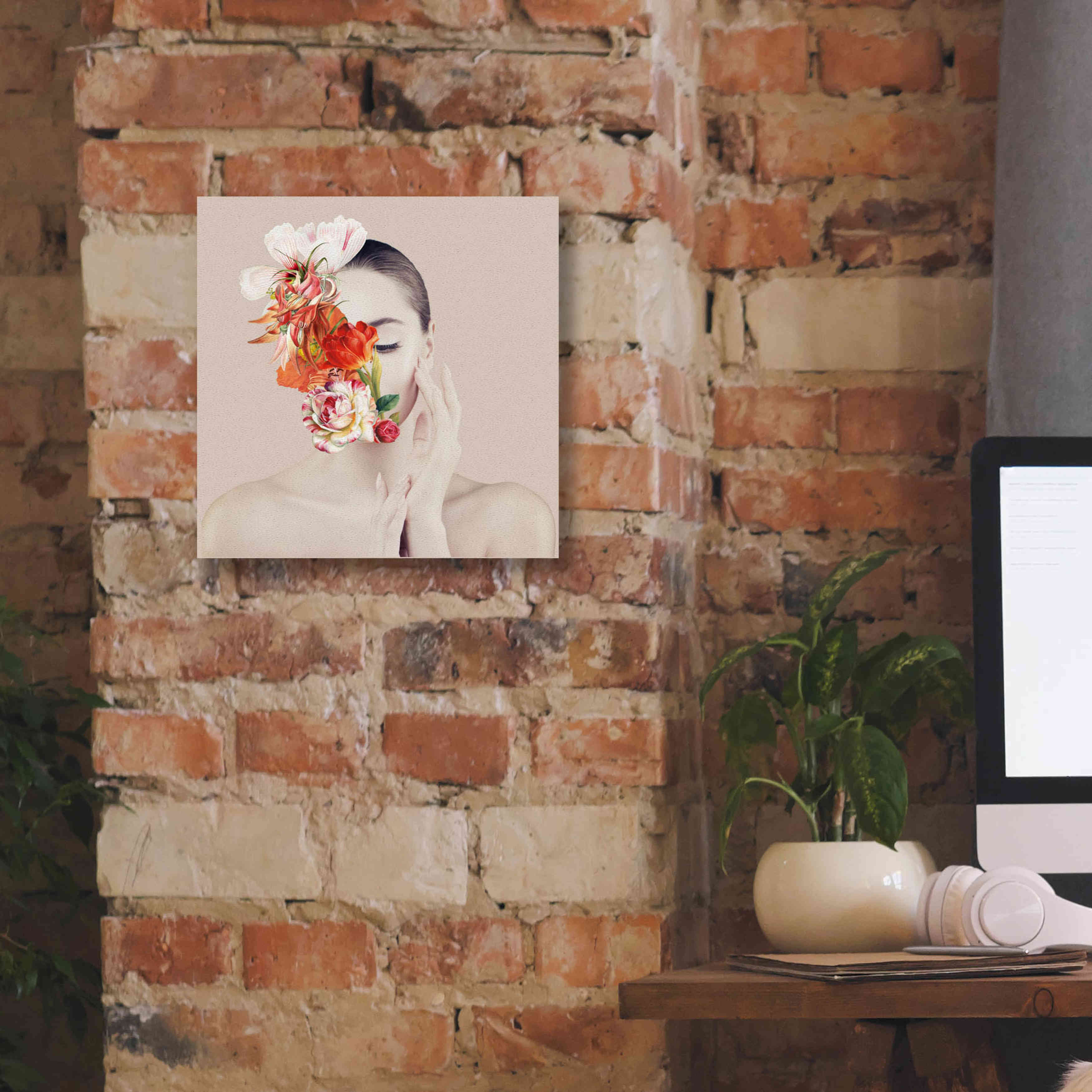 'Flora' by Karen Smith Giclee Canvas Wall Art,12x12