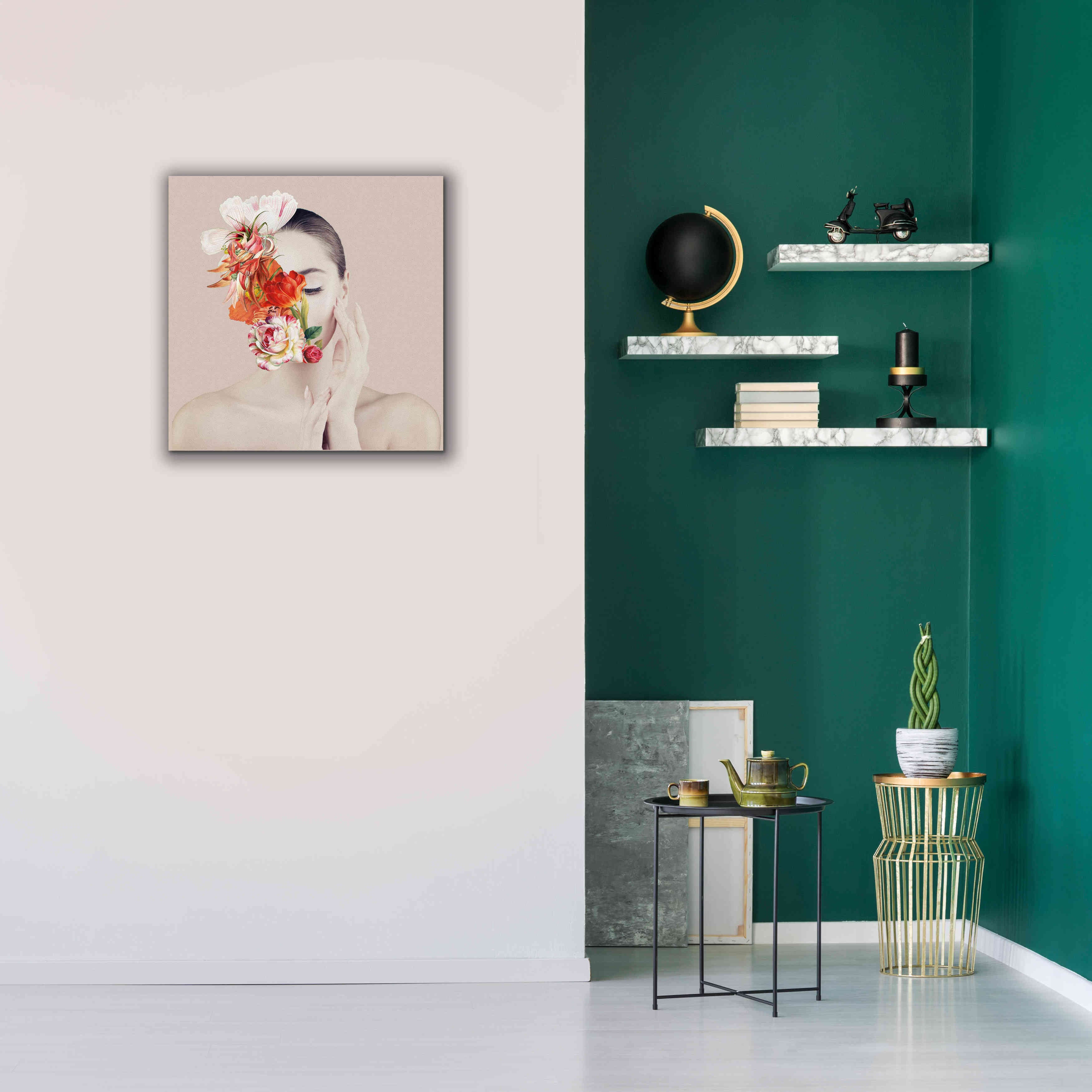'Flora' by Karen Smith Giclee Canvas Wall Art,26x26