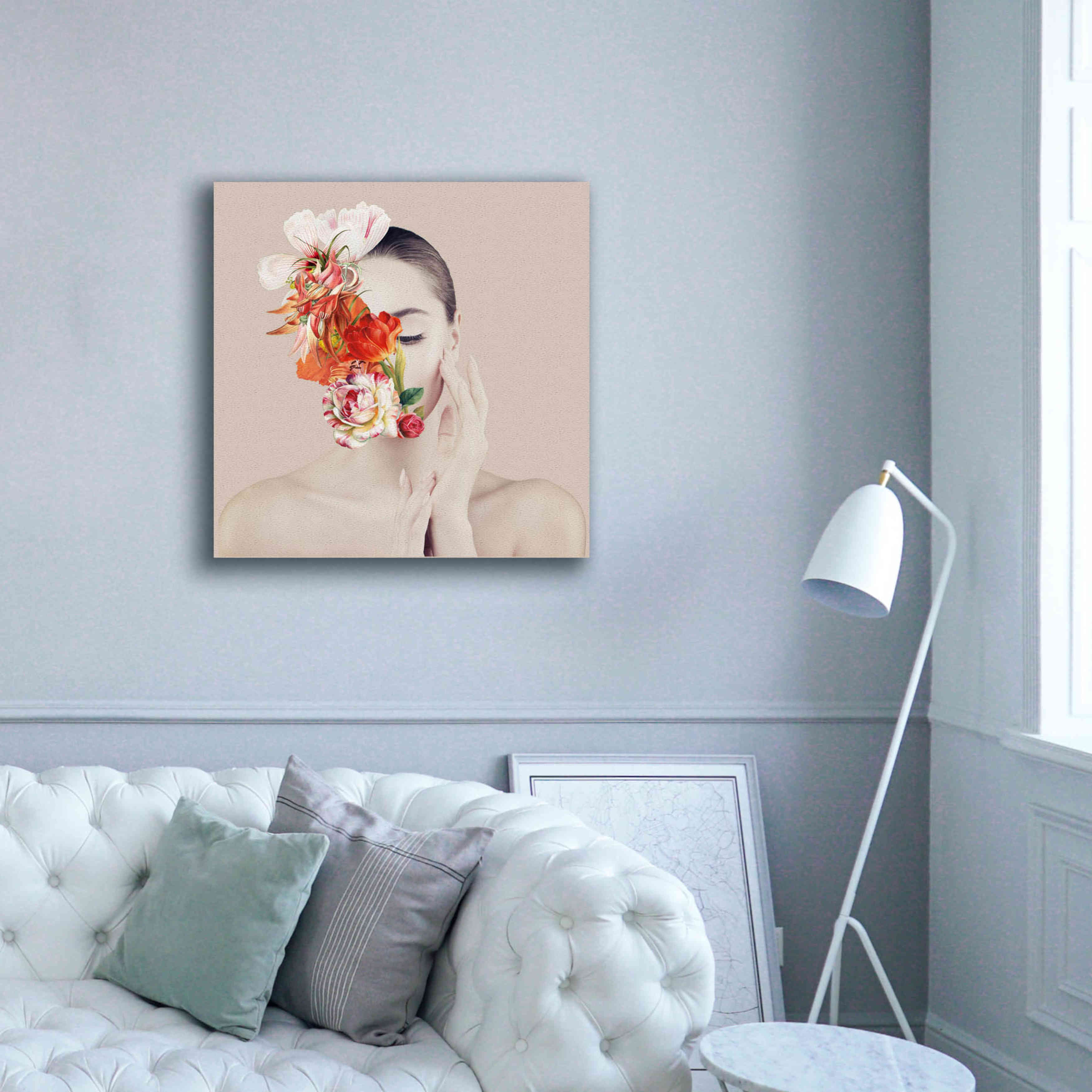 'Flora' by Karen Smith Giclee Canvas Wall Art,37x37