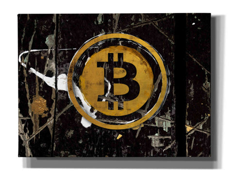 Image of 'Bitcoin Splash' by Karen Smith Giclee Canvas Wall Art