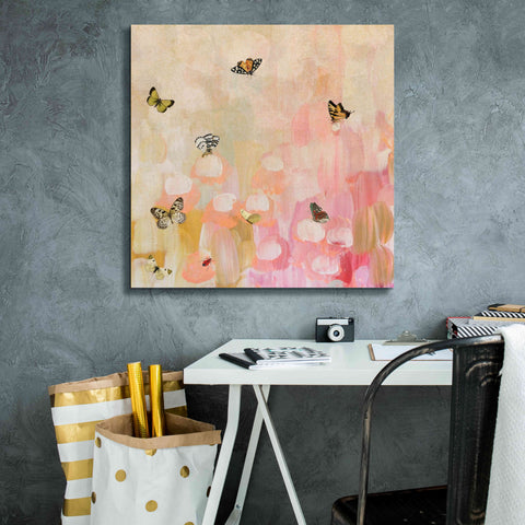 Image of 'Butterfly by 7' by Karen Smith Giclee Canvas Wall Art,26x26