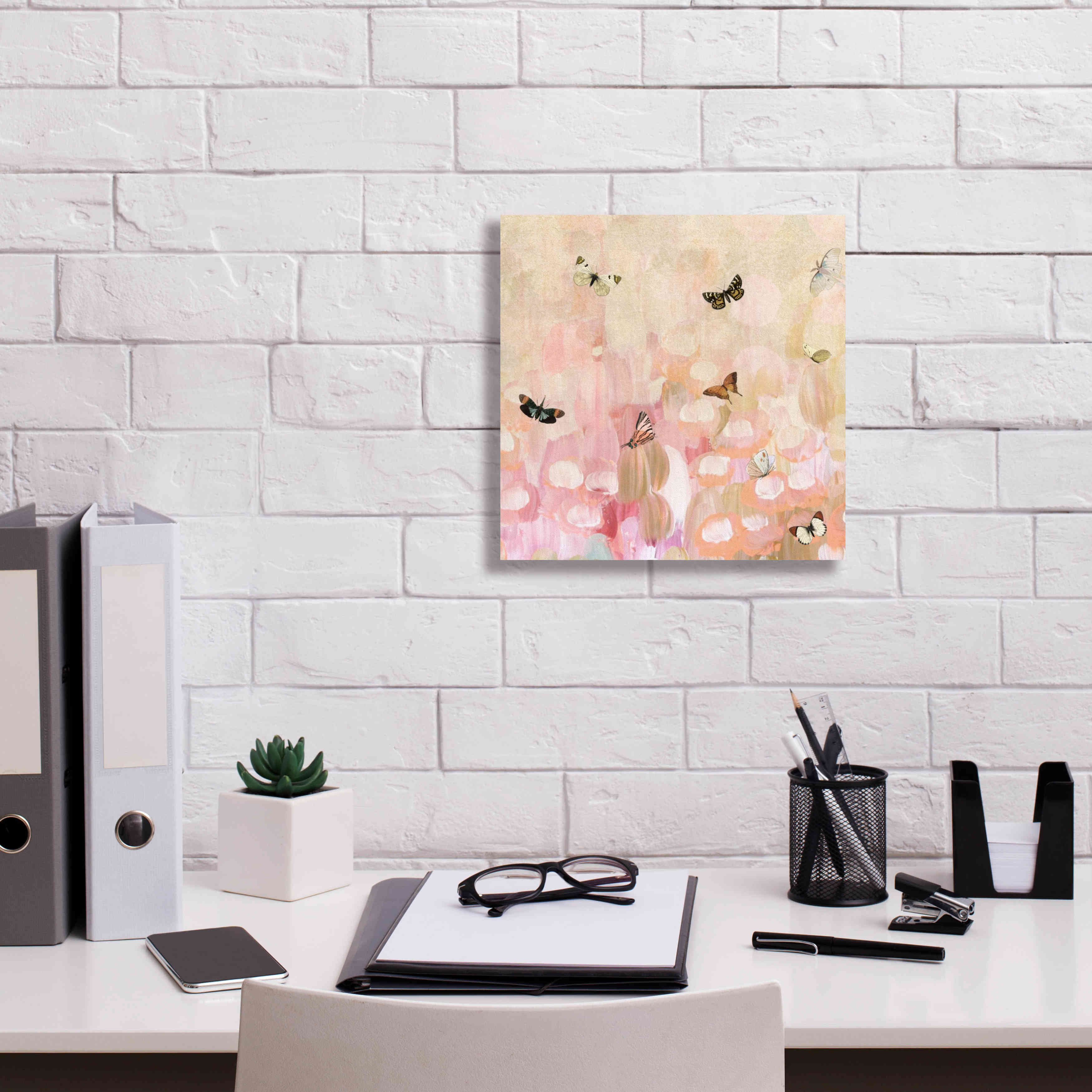 'Butterfly by 8' by Karen Smith Giclee Canvas Wall Art,12x12