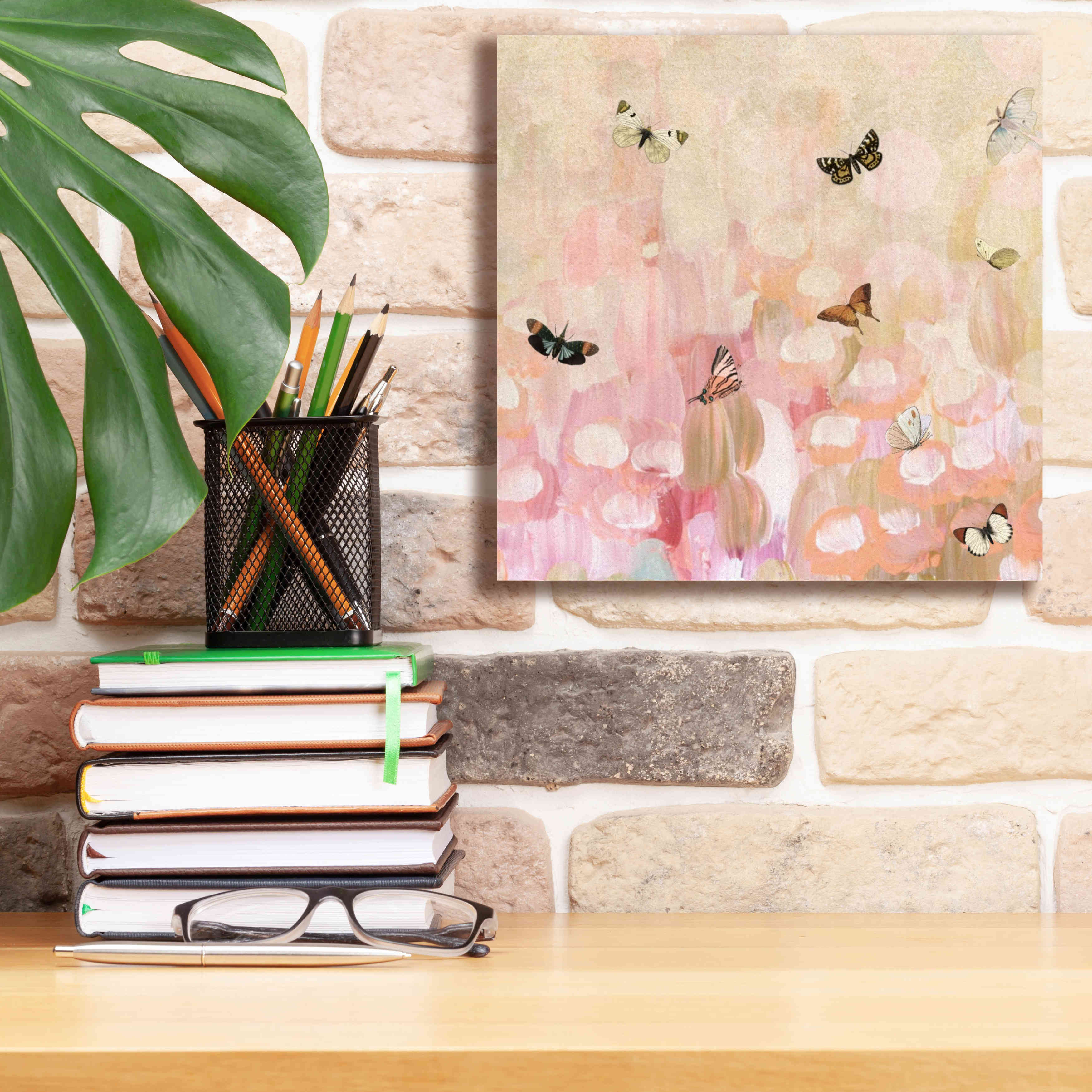 'Butterfly by 8' by Karen Smith Giclee Canvas Wall Art,12x12