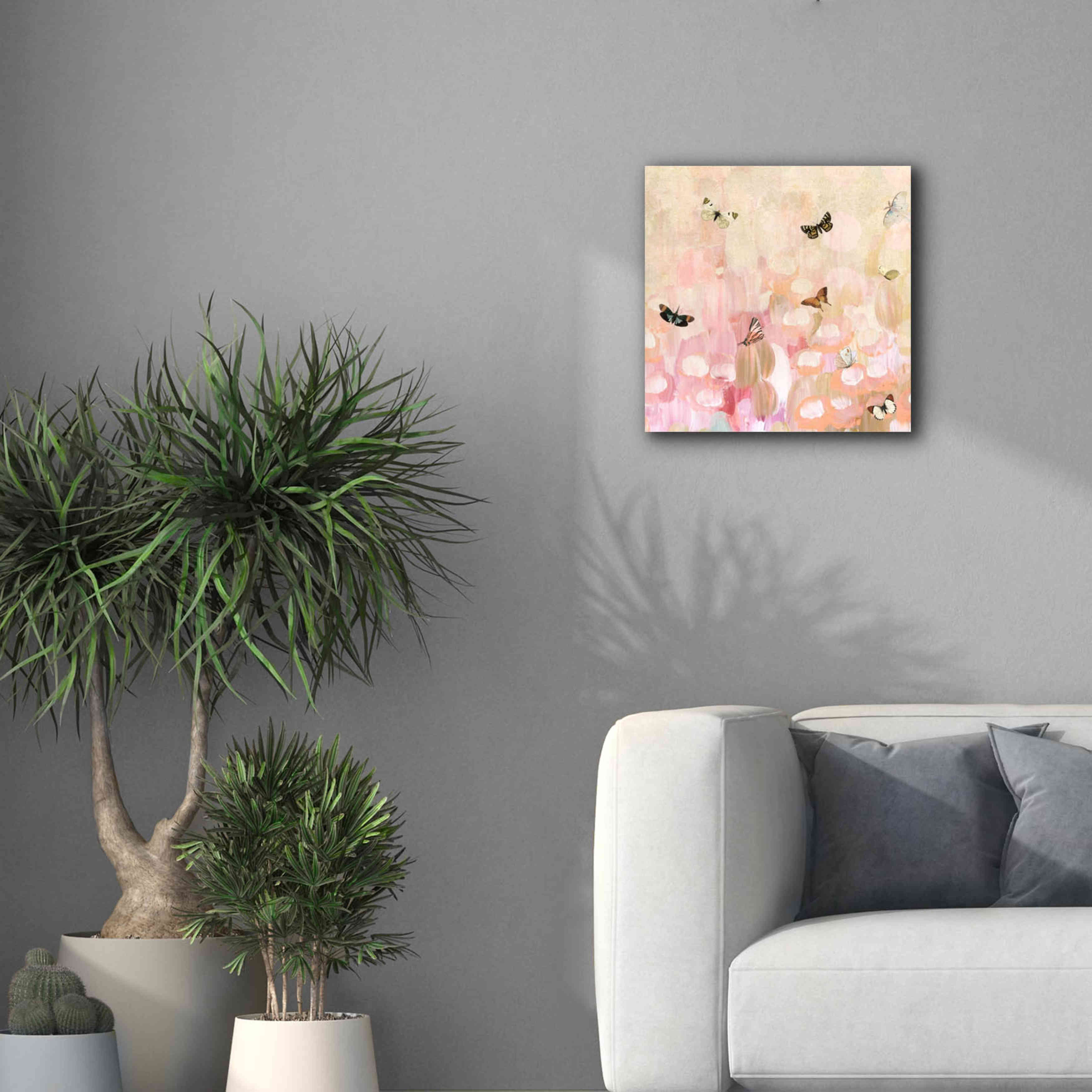 'Butterfly by 8' by Karen Smith Giclee Canvas Wall Art,18x18