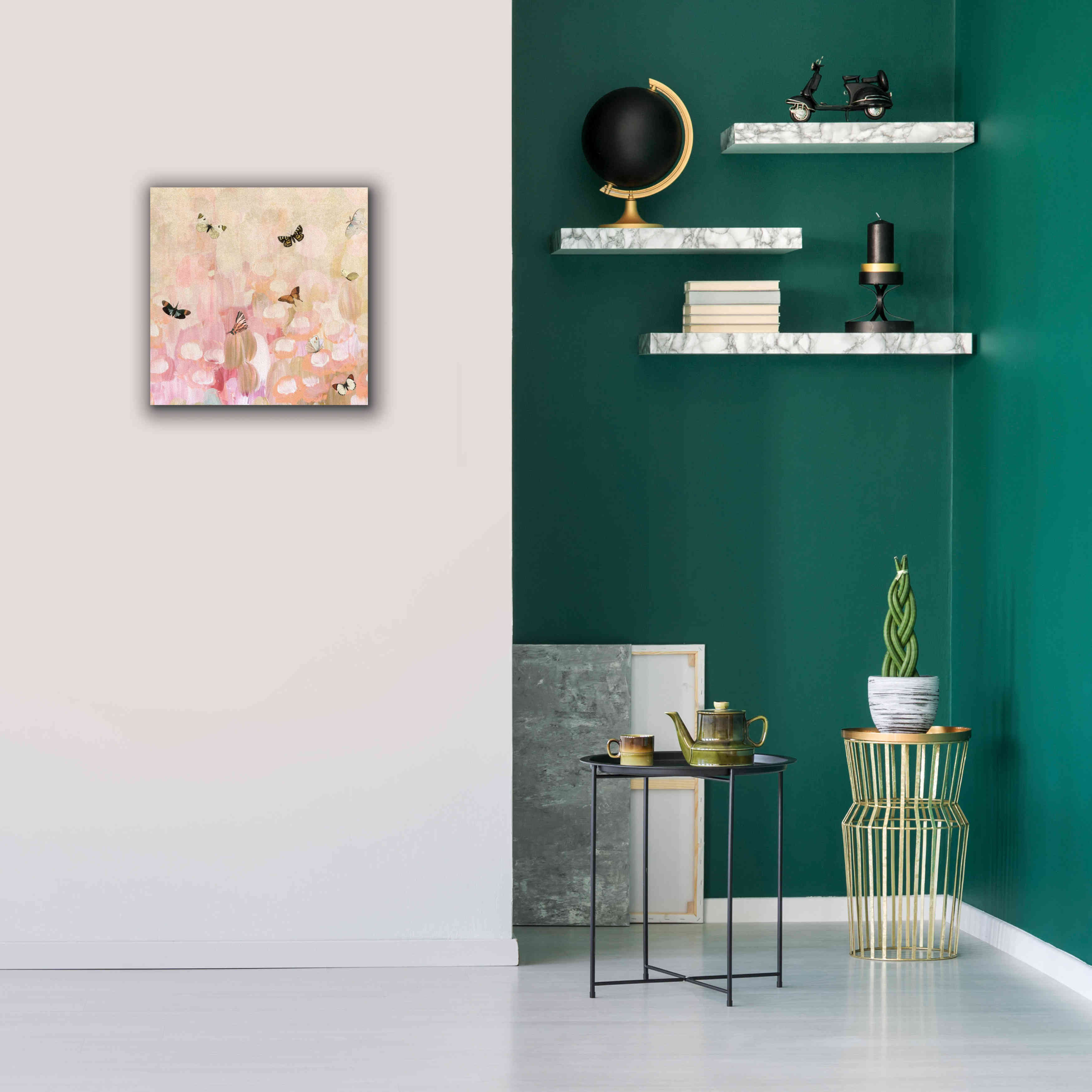 'Butterfly by 8' by Karen Smith Giclee Canvas Wall Art,18x18