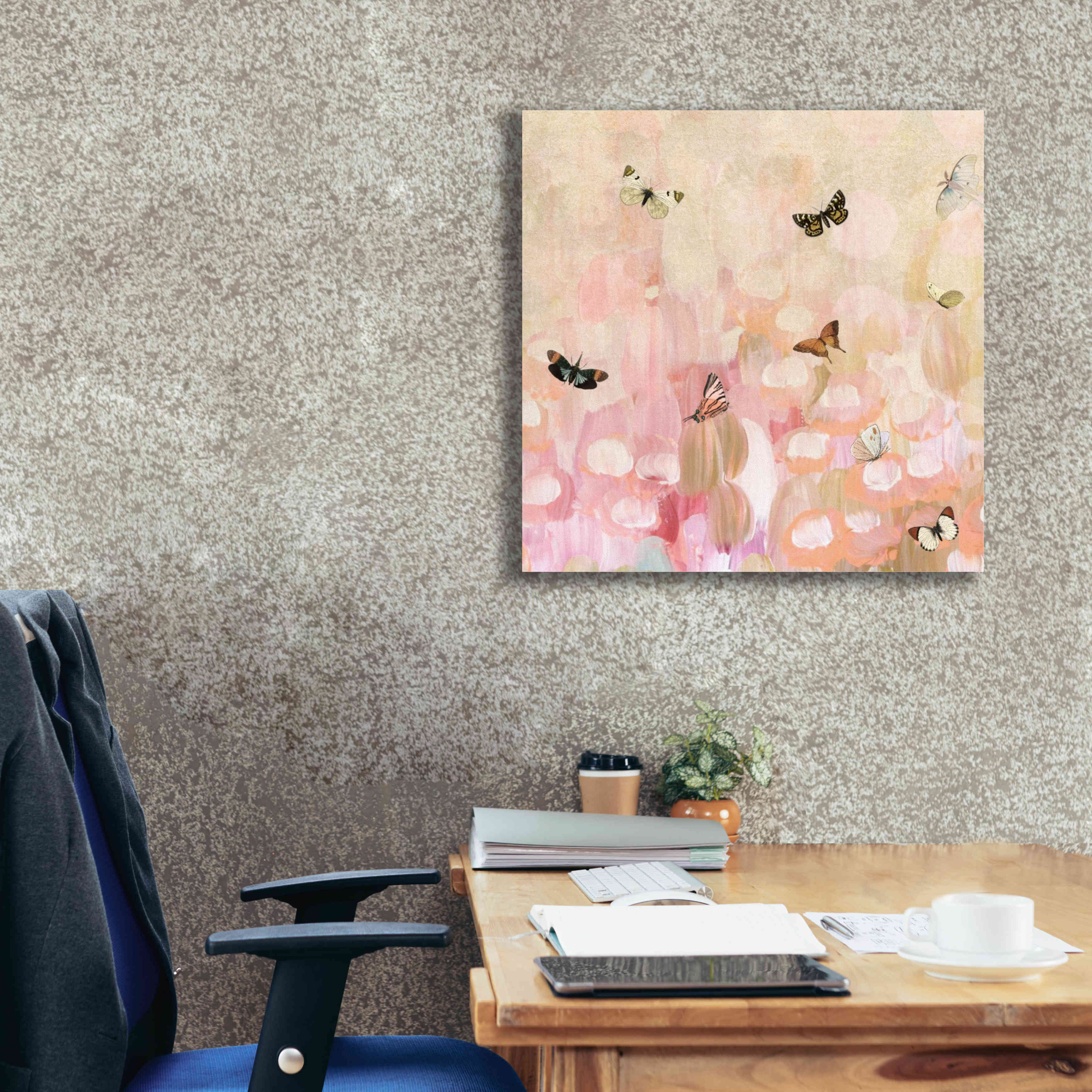 'Butterfly by 8' by Karen Smith Giclee Canvas Wall Art,26x26