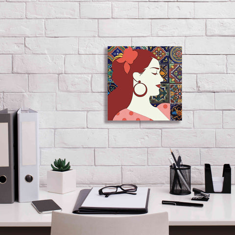 Image of 'Senorita 2' by Karen Smith Giclee Canvas Wall Art,12x12