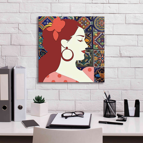 Image of 'Senorita 2' by Karen Smith Giclee Canvas Wall Art,18x18
