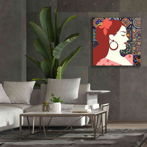 Image of 'Senorita 2' by Karen Smith Giclee Canvas Wall Art,37x37