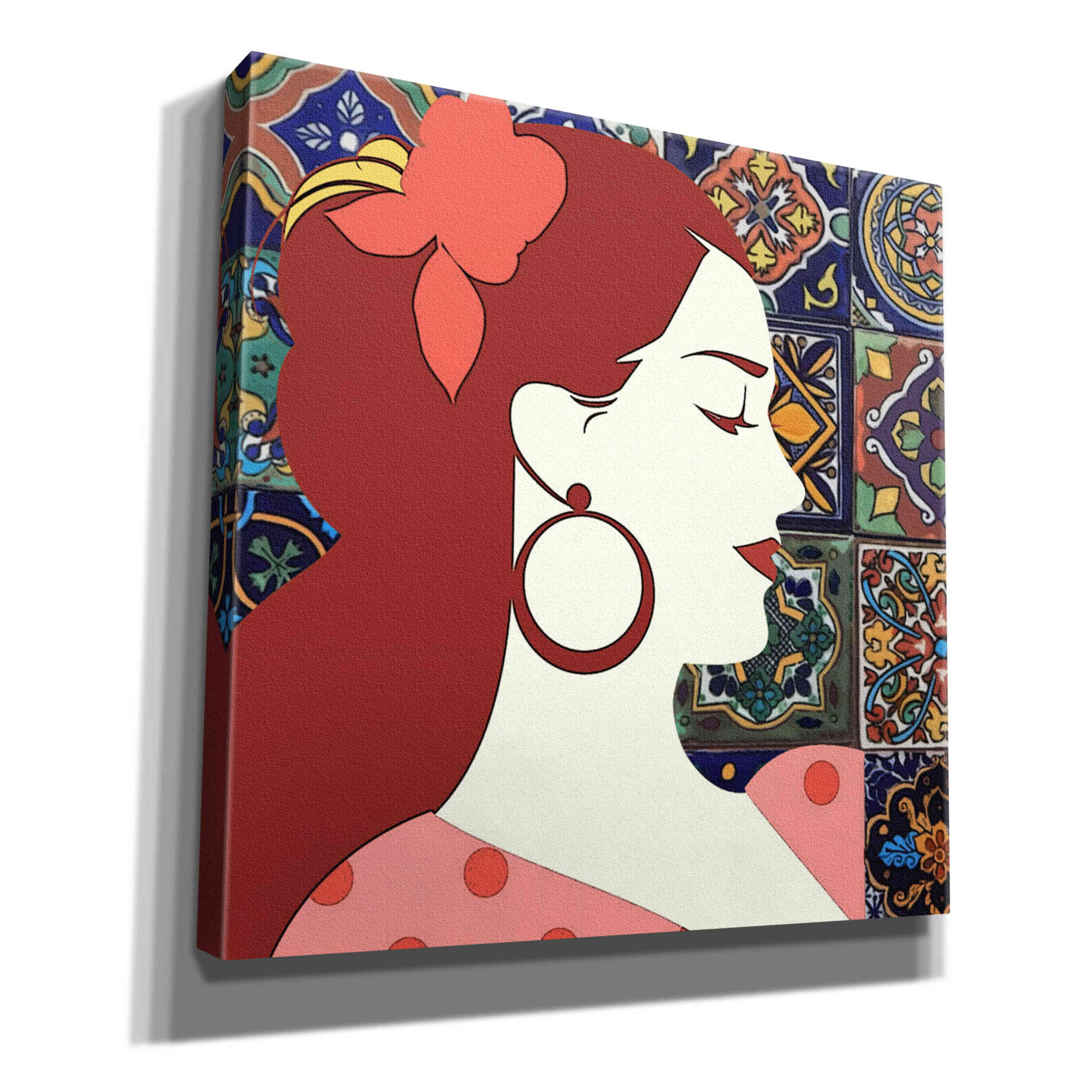 'Senorita 2' by Karen Smith Giclee Canvas Wall Art