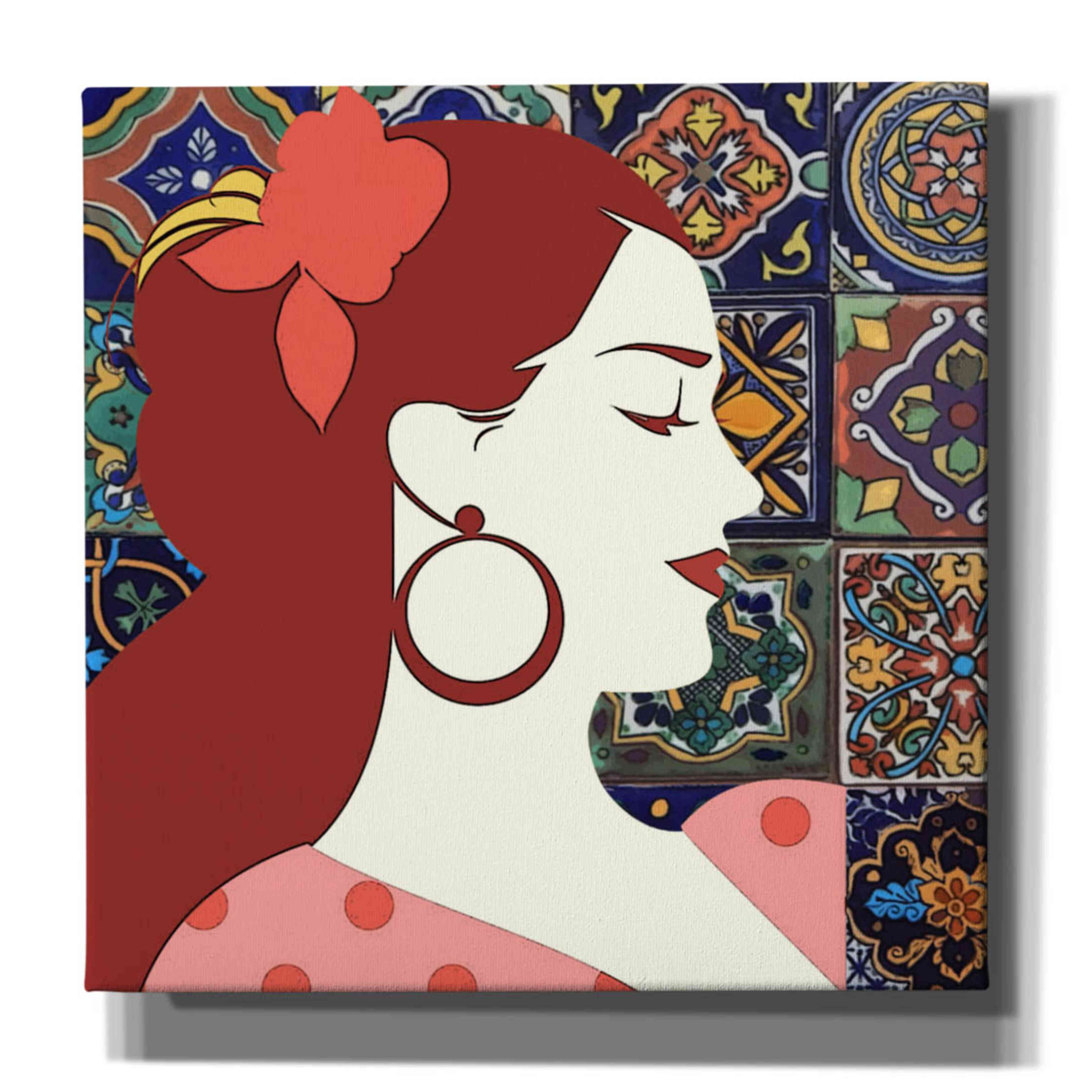 'Senorita 2' by Karen Smith Giclee Canvas Wall Art