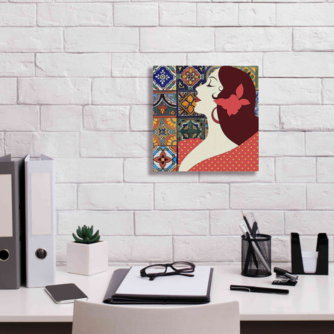Image of 'Senorita 1' by Karen Smith Giclee Canvas Wall Art,12x12
