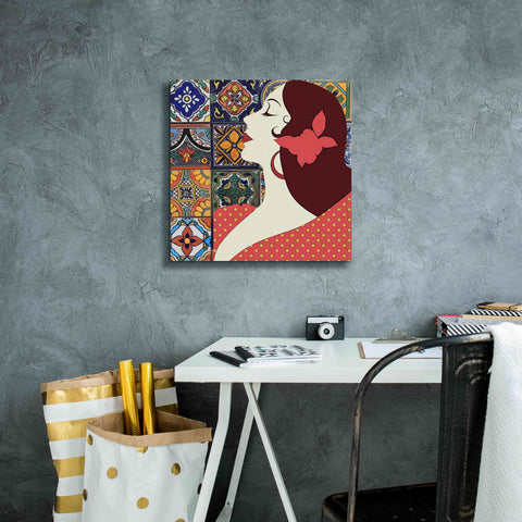 Image of 'Senorita 1' by Karen Smith Giclee Canvas Wall Art,18x18