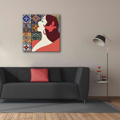 Image of 'Senorita 1' by Karen Smith Giclee Canvas Wall Art,37x37