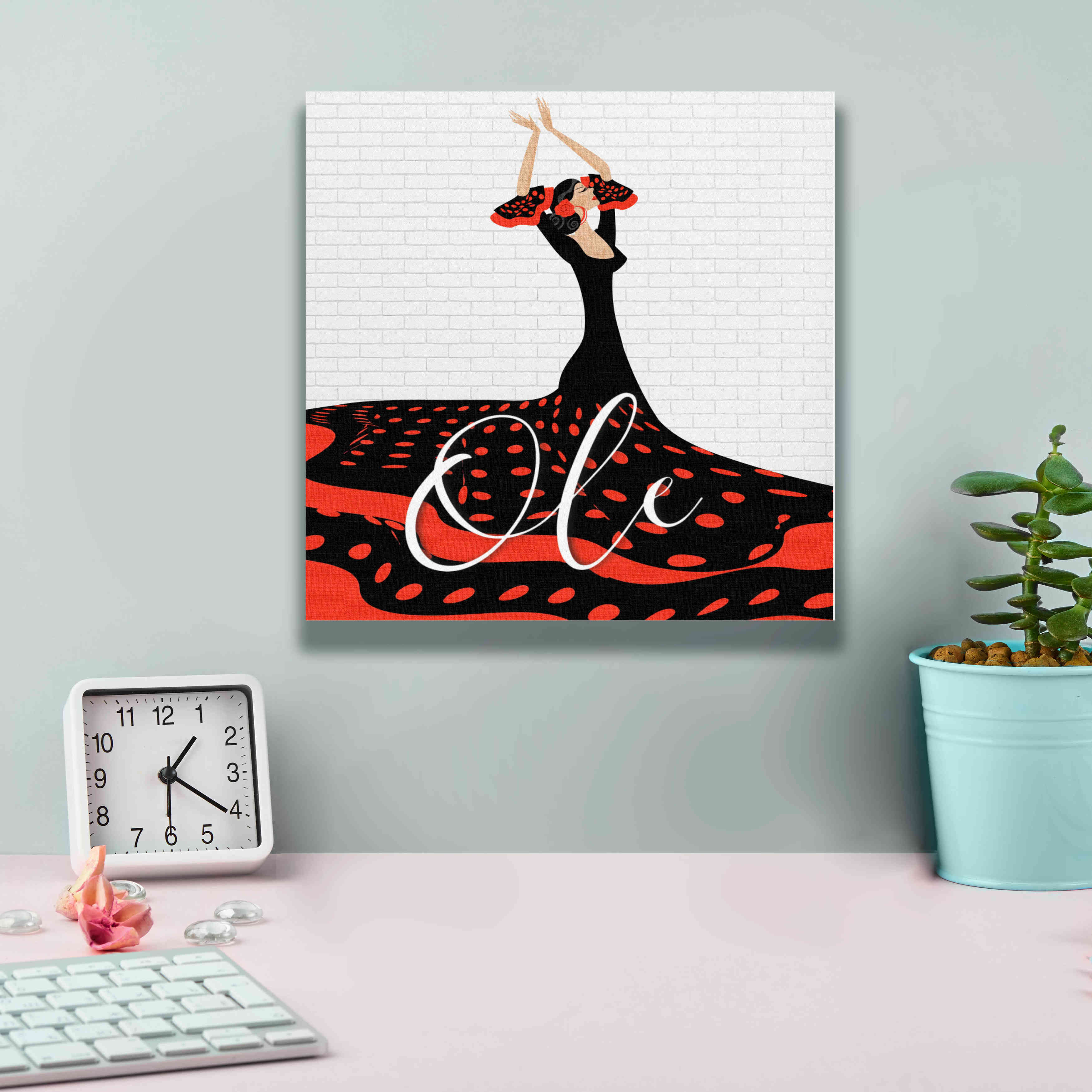 'Ole' by Karen Smith Giclee Canvas Wall Art,12x12