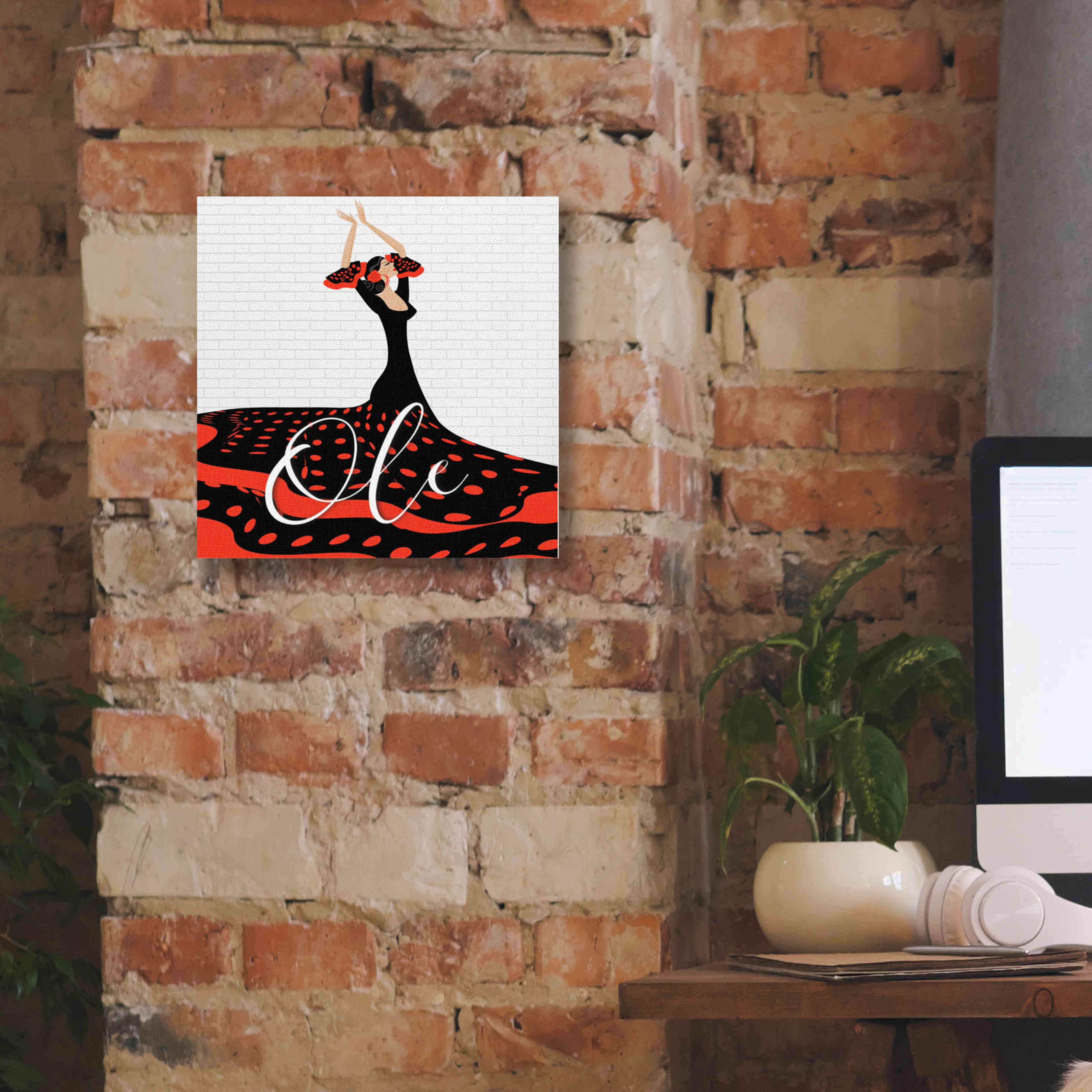 'Ole' by Karen Smith Giclee Canvas Wall Art,12x12