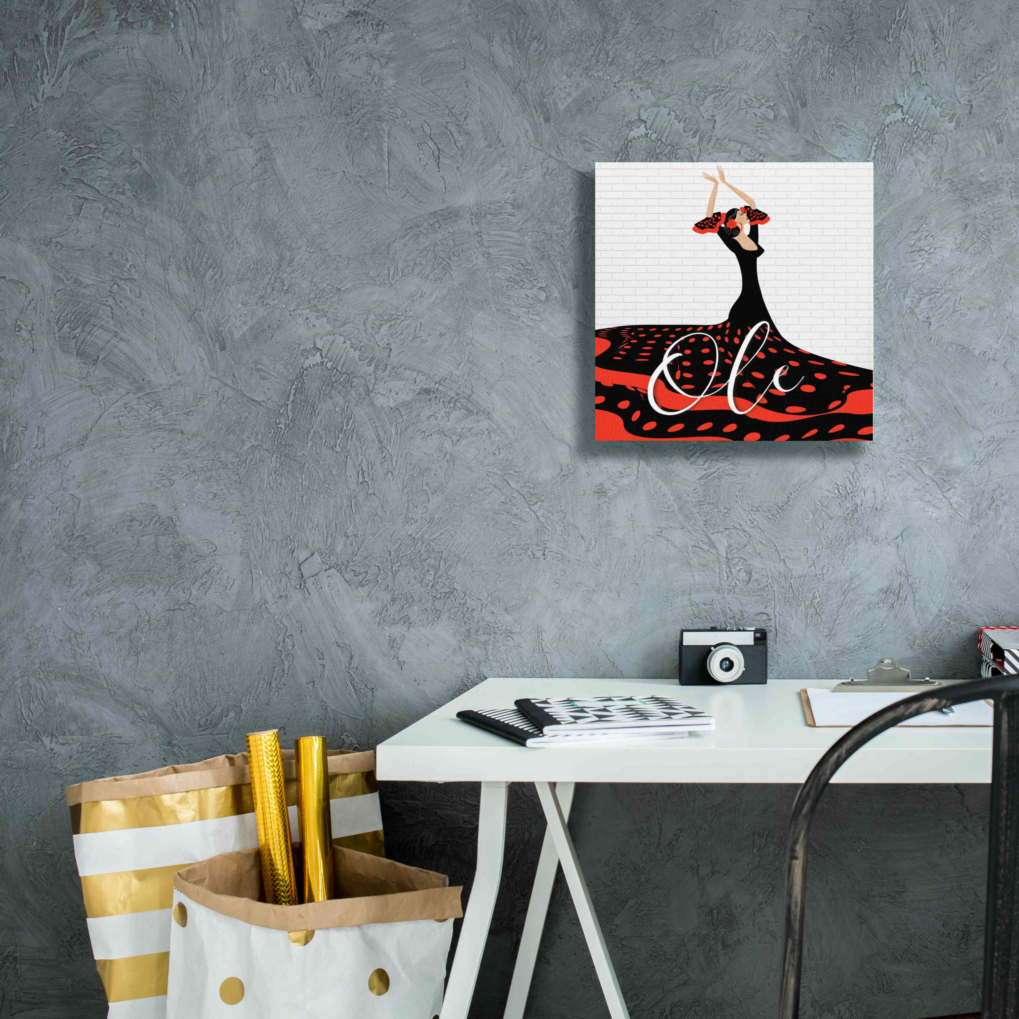 'Ole' by Karen Smith Giclee Canvas Wall Art,12x12