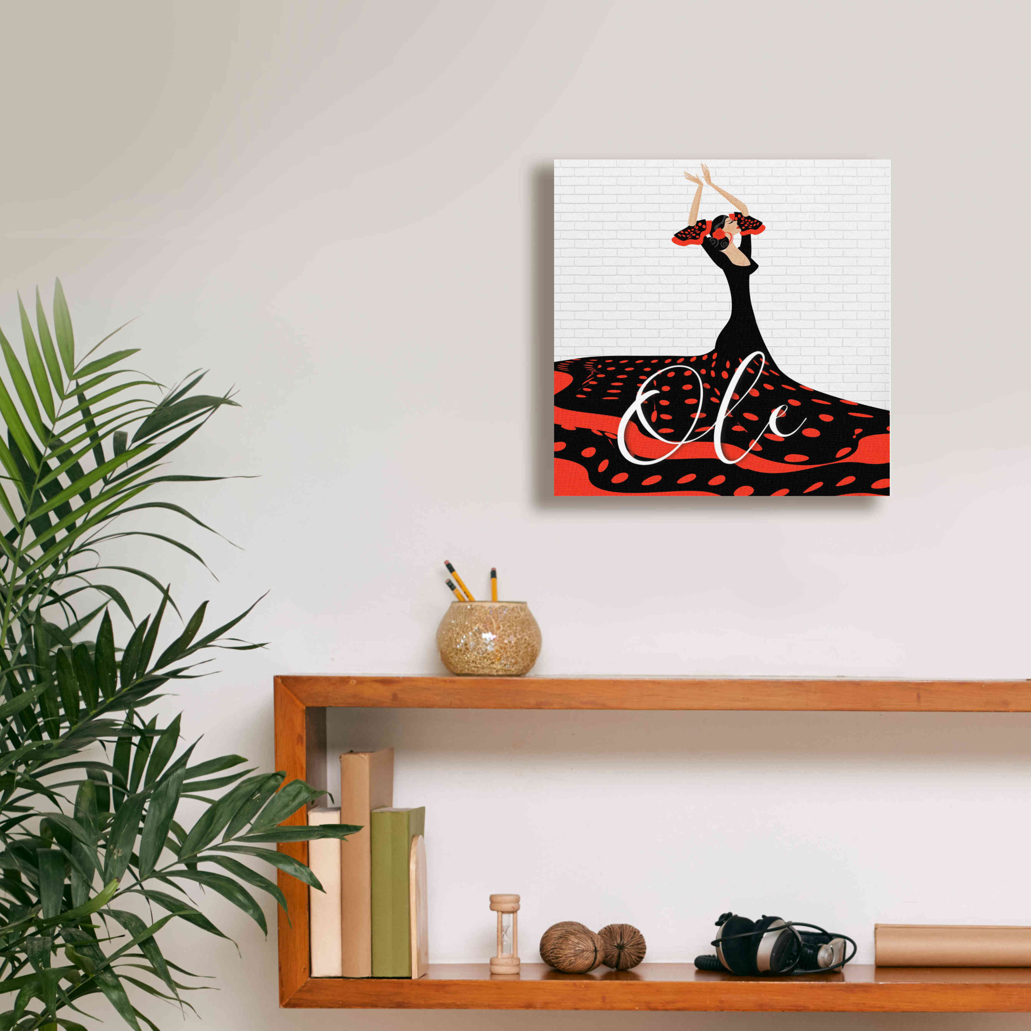 'Ole' by Karen Smith Giclee Canvas Wall Art,12x12