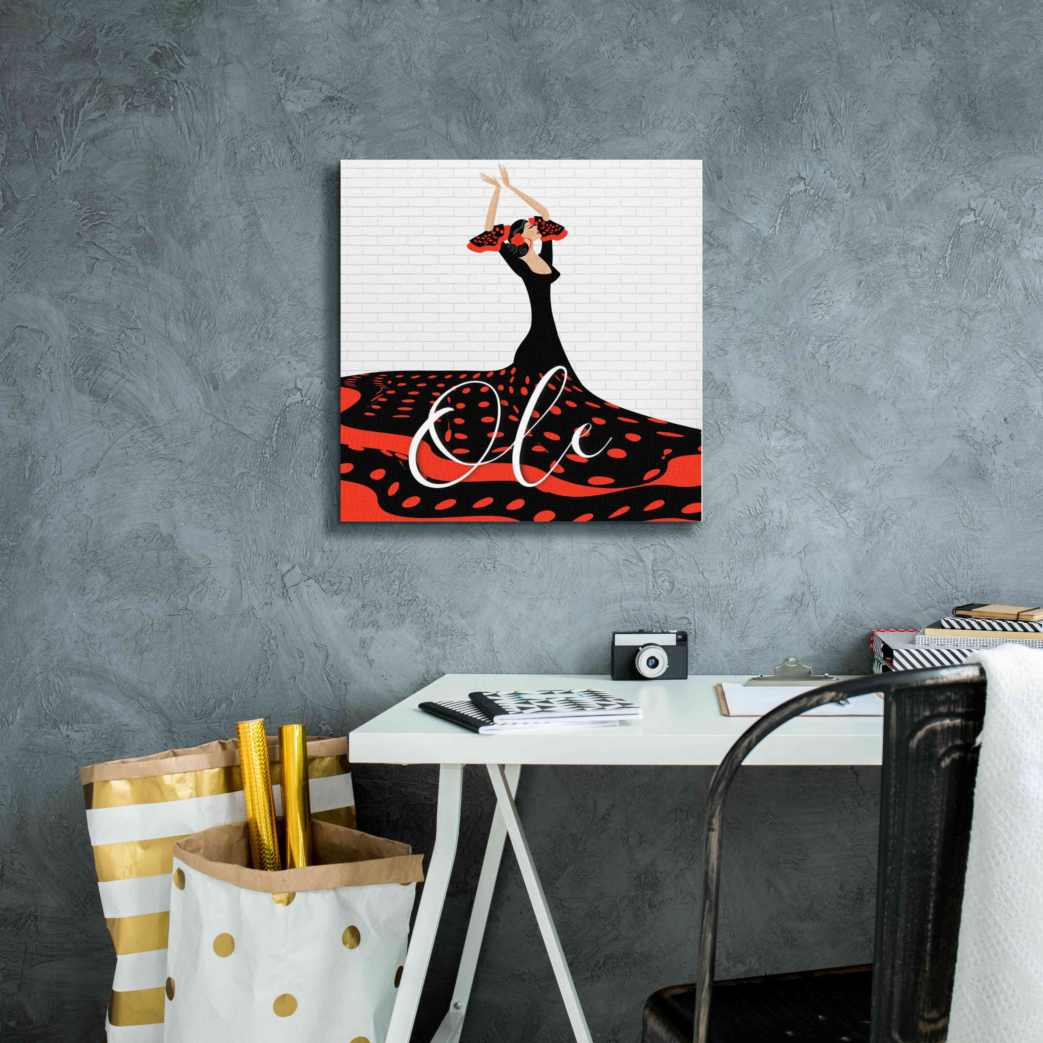 'Ole' by Karen Smith Giclee Canvas Wall Art,18x18