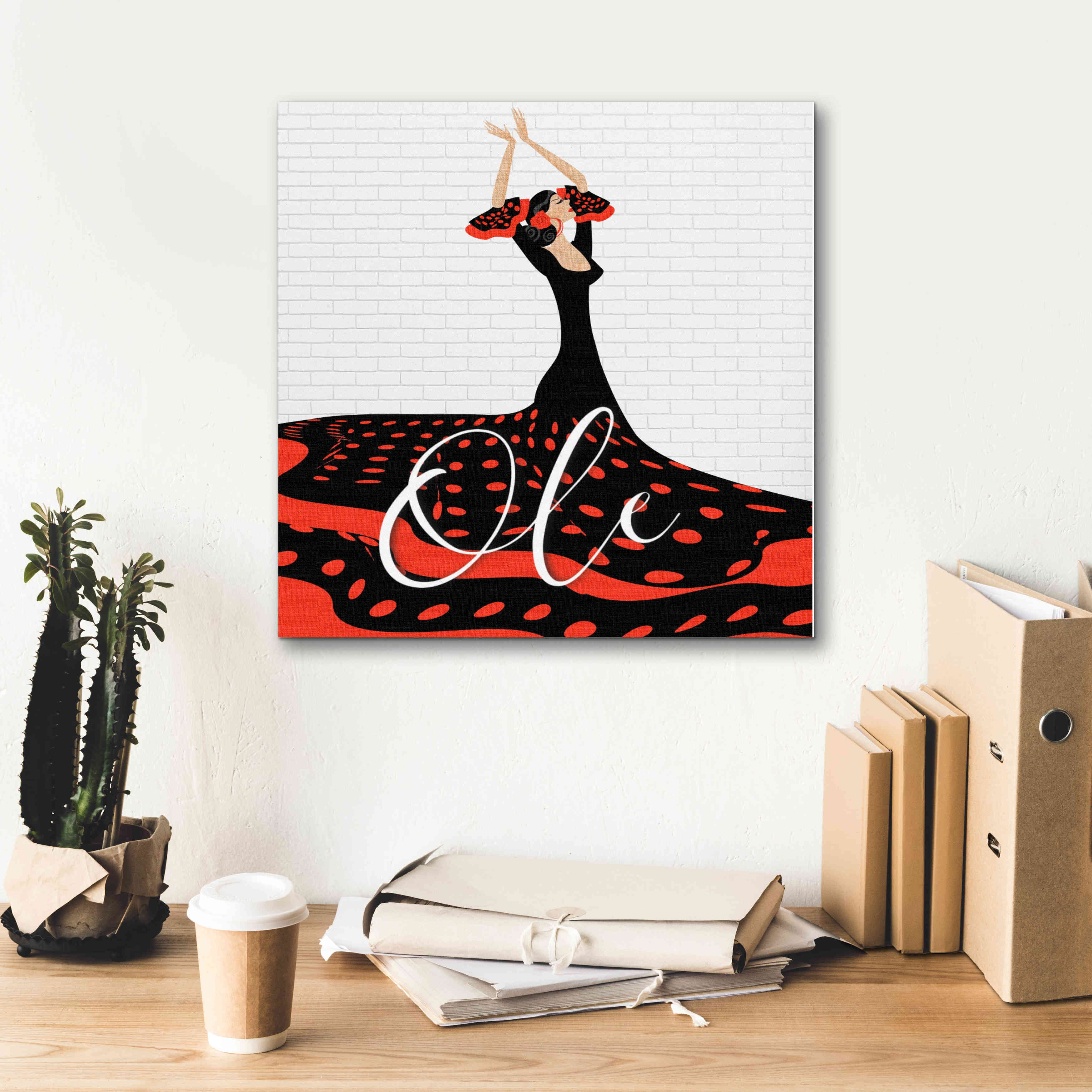 'Ole' by Karen Smith Giclee Canvas Wall Art,18x18