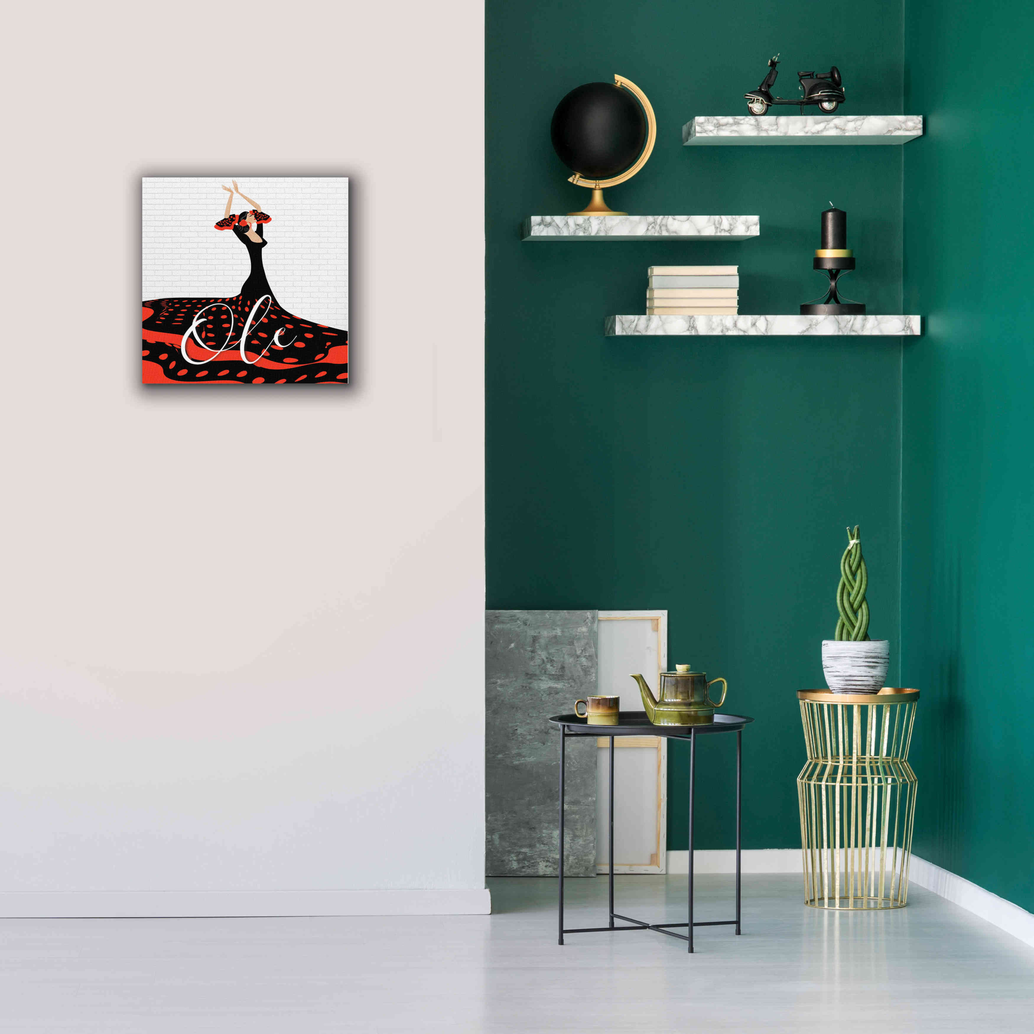 'Ole' by Karen Smith Giclee Canvas Wall Art,18x18