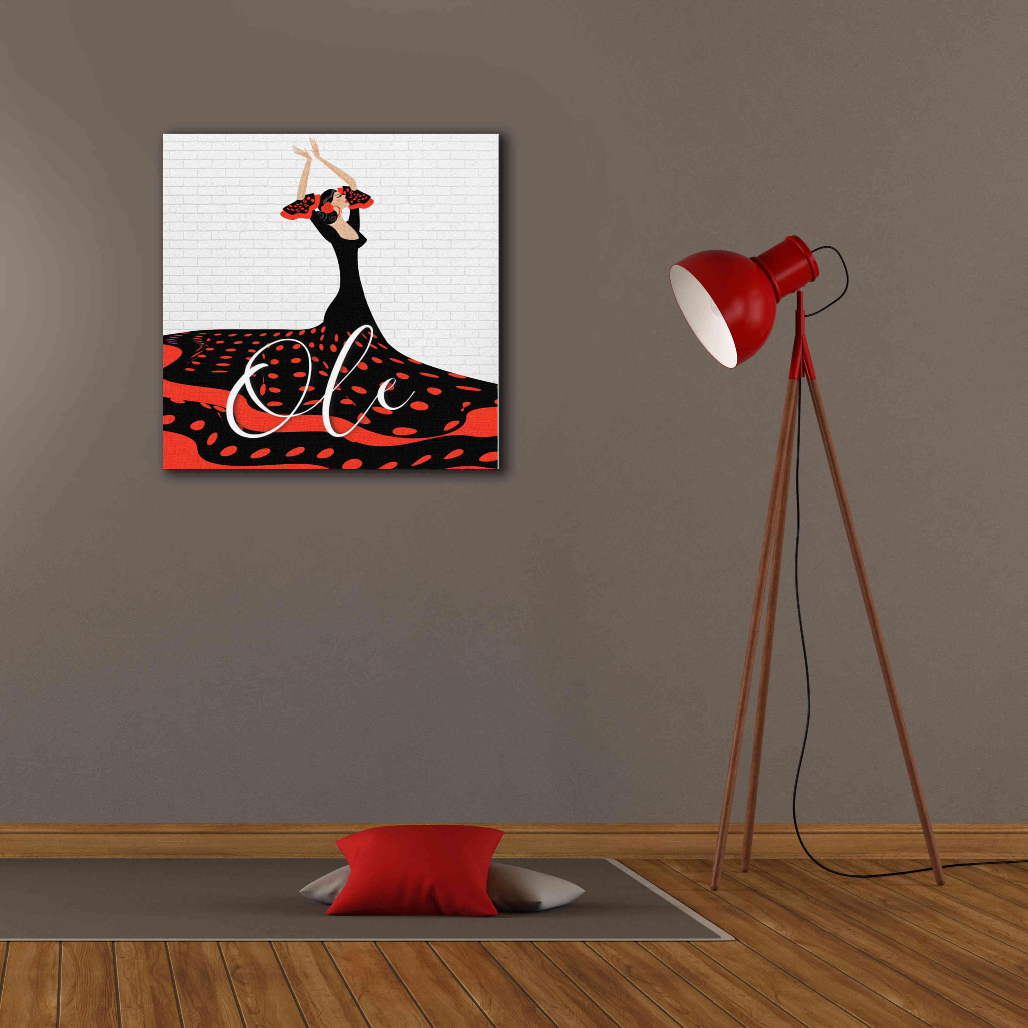 'Ole' by Karen Smith Giclee Canvas Wall Art,26x26