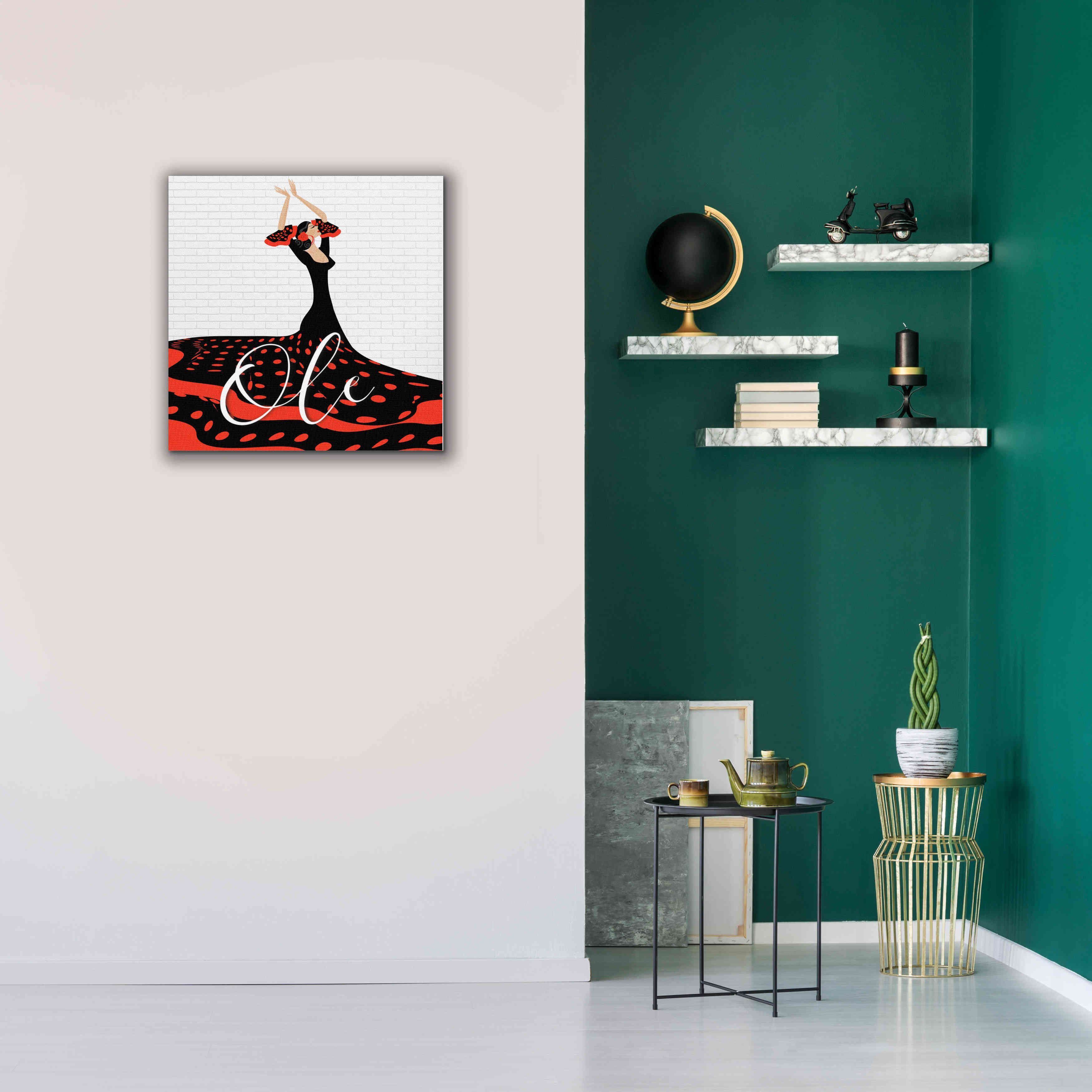 'Ole' by Karen Smith Giclee Canvas Wall Art,26x26