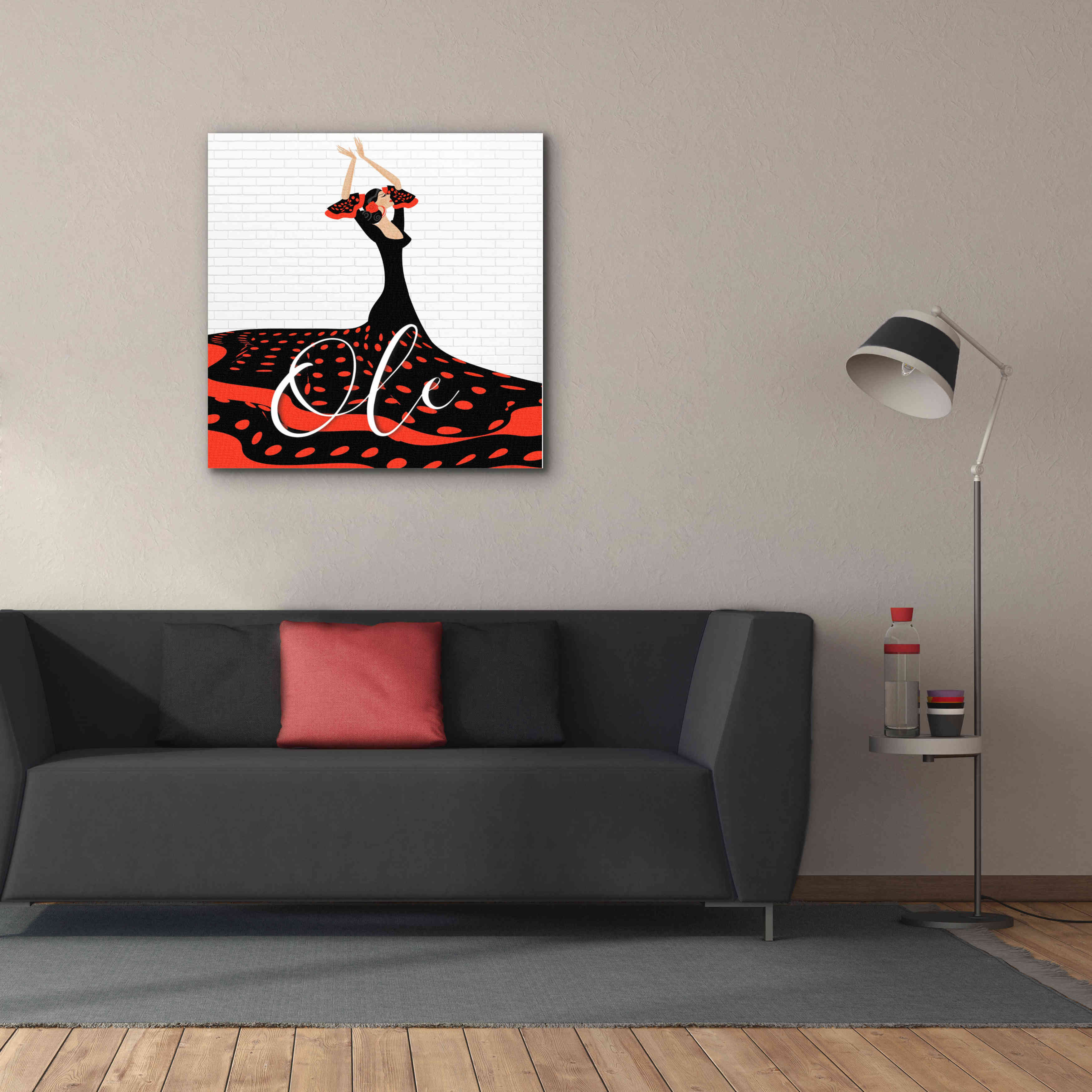 'Ole' by Karen Smith Giclee Canvas Wall Art,37x37