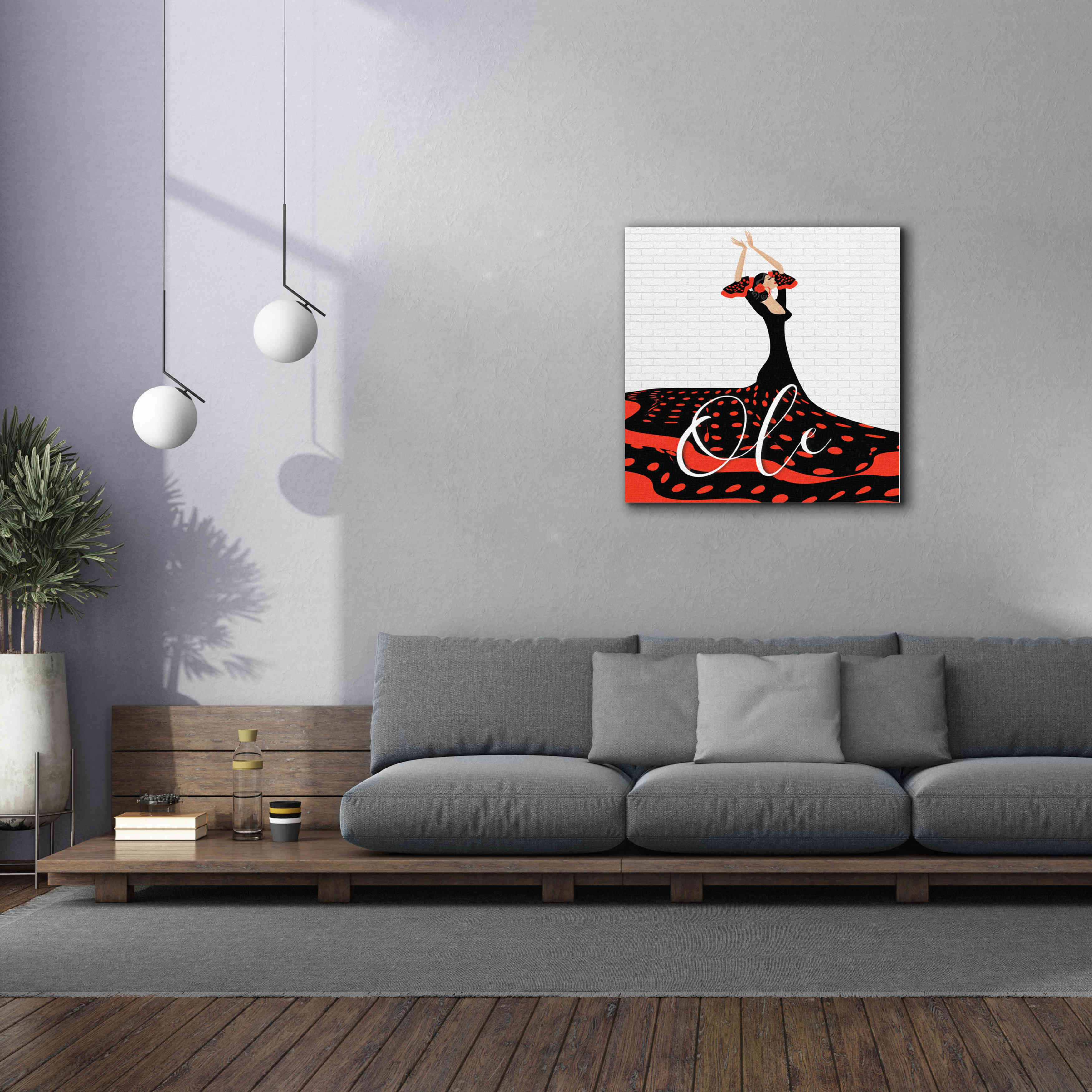 'Ole' by Karen Smith Giclee Canvas Wall Art,37x37