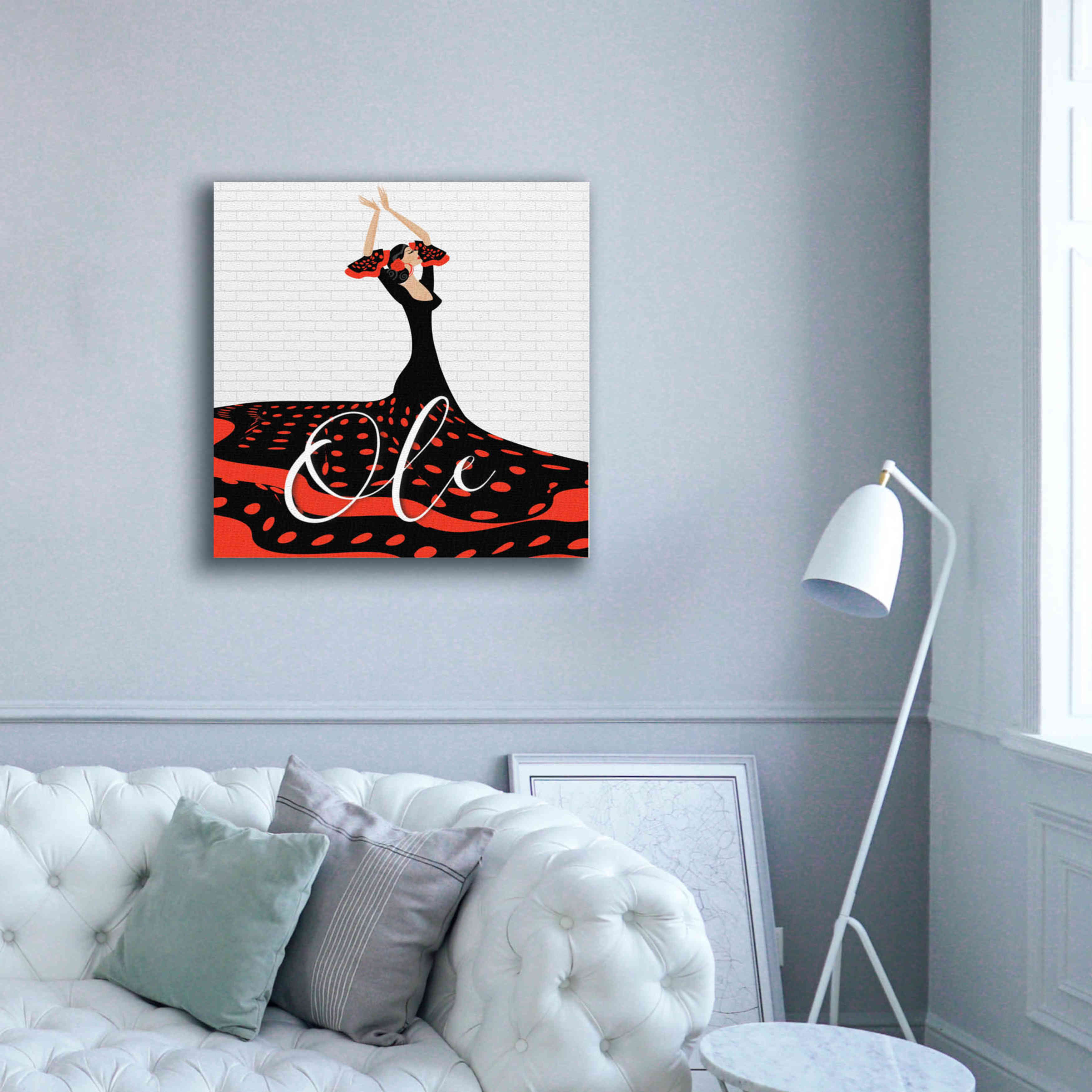 'Ole' by Karen Smith Giclee Canvas Wall Art,37x37