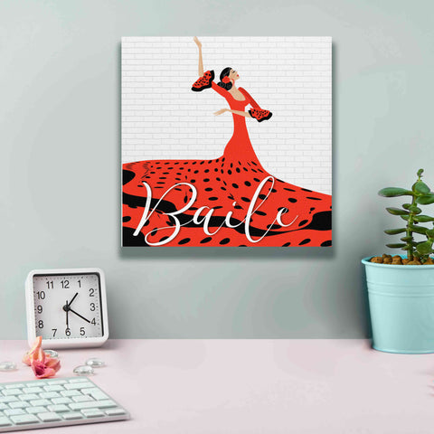 Image of 'Baile' by Karen Smith Giclee Canvas Wall Art,12x12