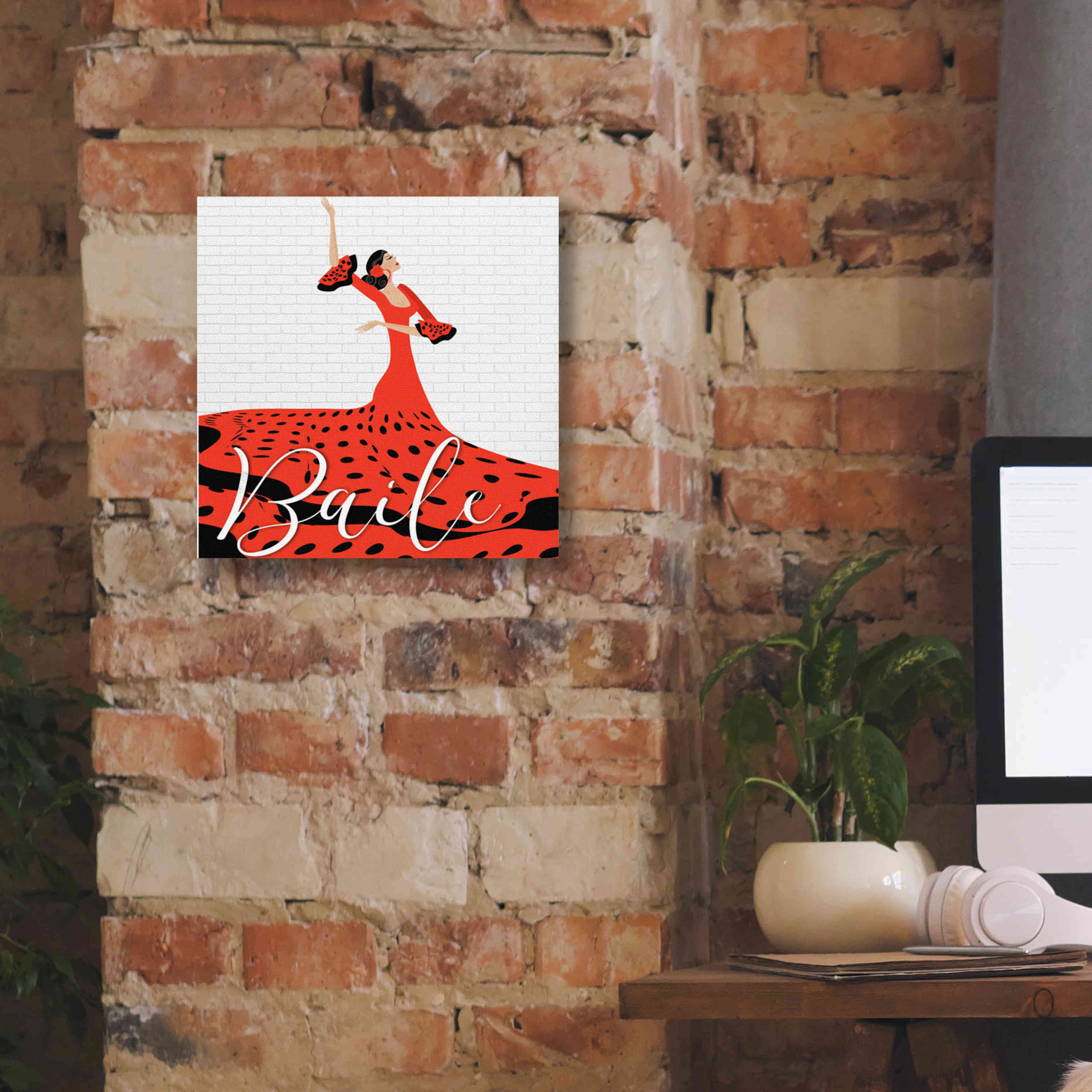 'Baile' by Karen Smith Giclee Canvas Wall Art,12x12