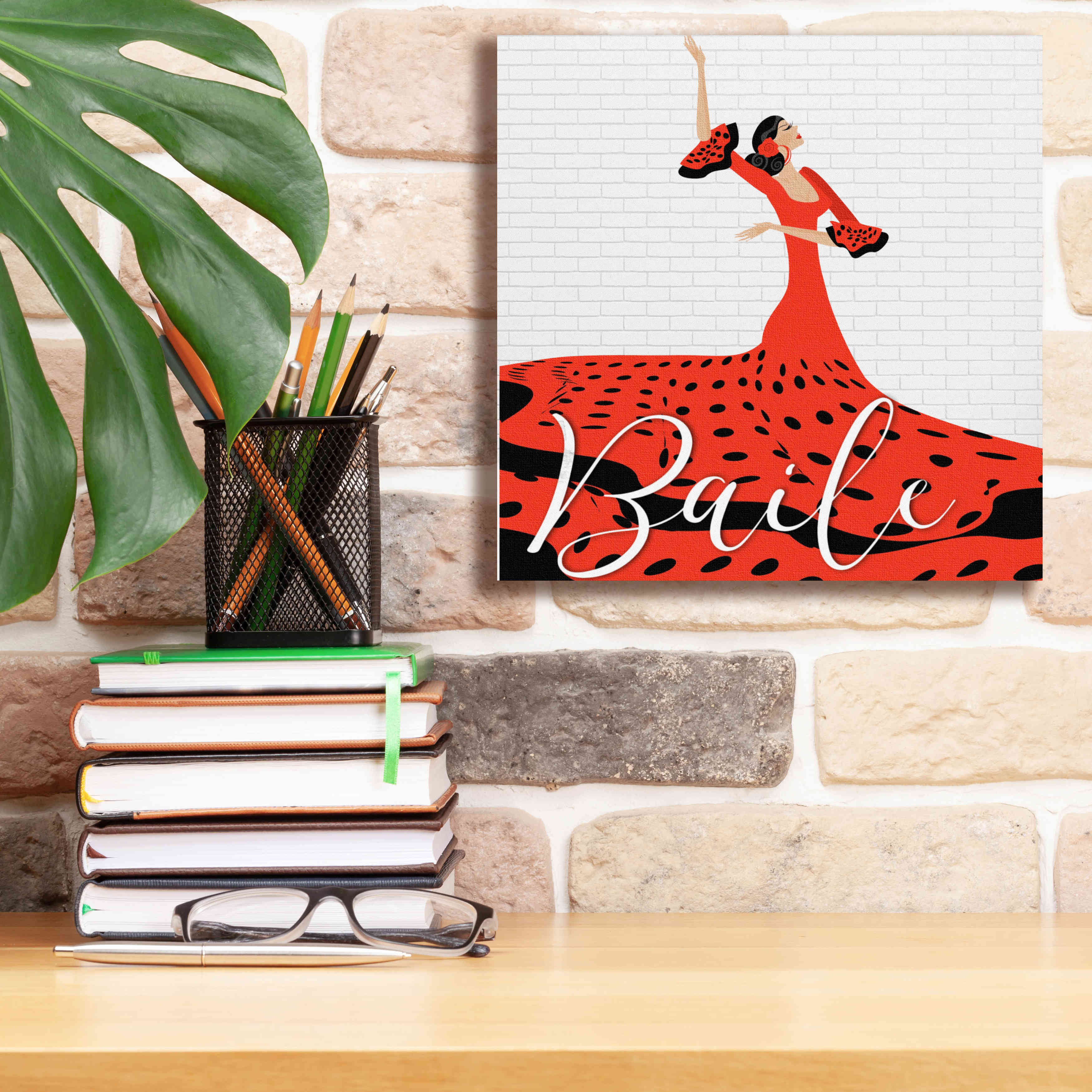 'Baile' by Karen Smith Giclee Canvas Wall Art,12x12