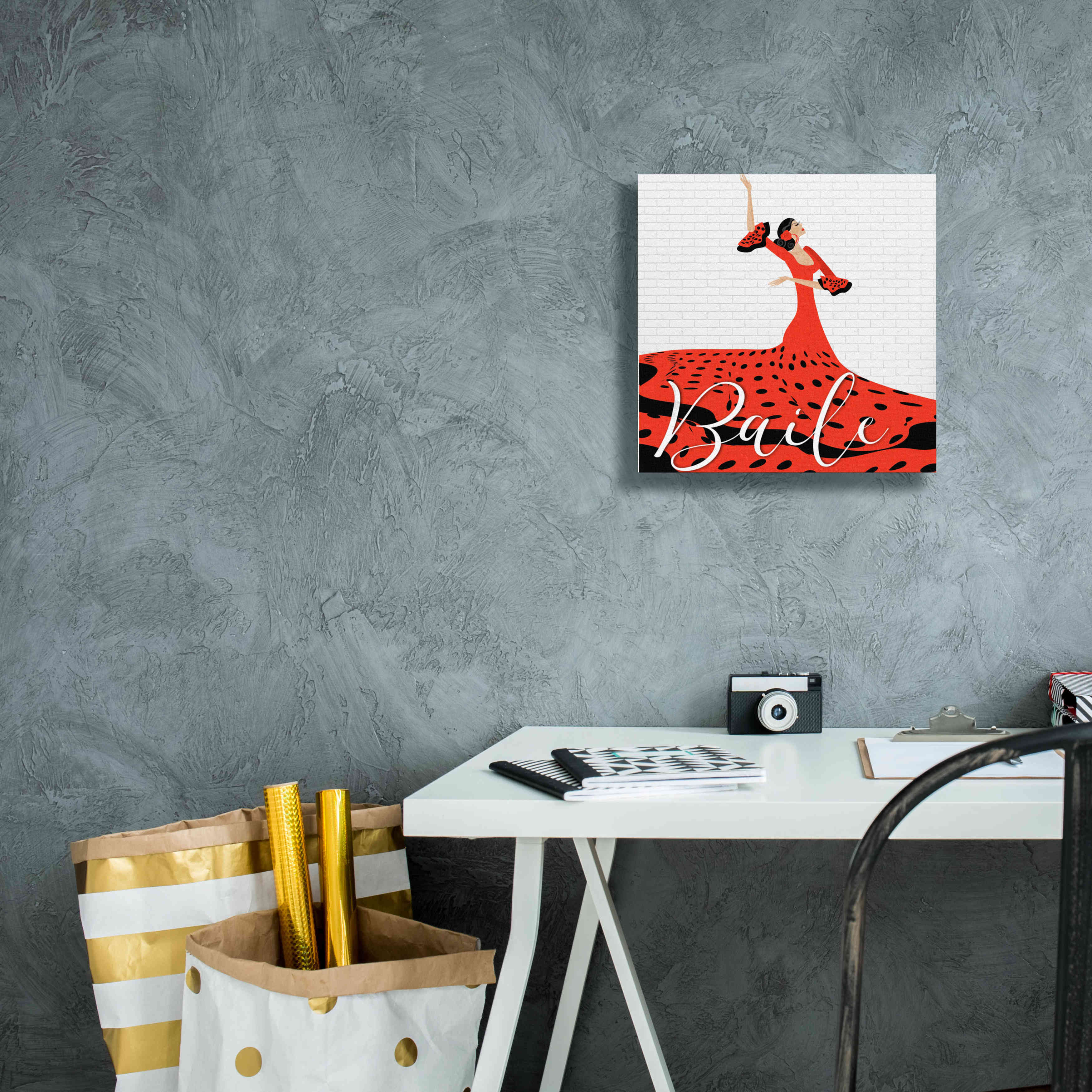 'Baile' by Karen Smith Giclee Canvas Wall Art,12x12