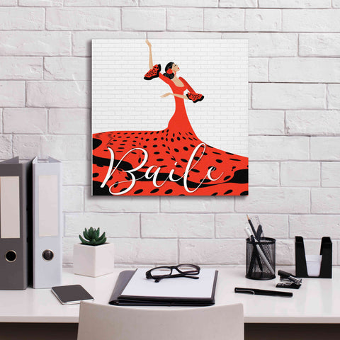 Image of 'Baile' by Karen Smith Giclee Canvas Wall Art,18x18